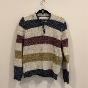 Soft Stripe Pull Over